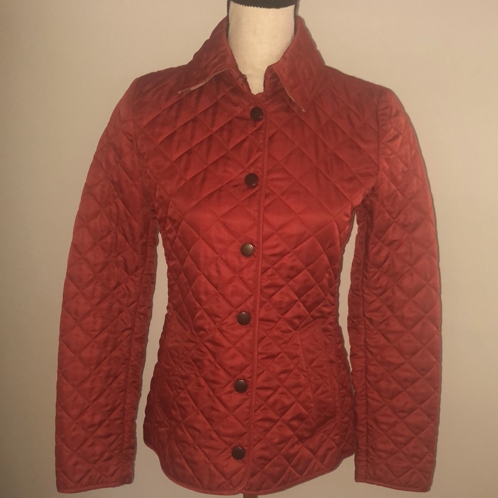 Authentic Burberry Brit Classic Quilted Jacket
